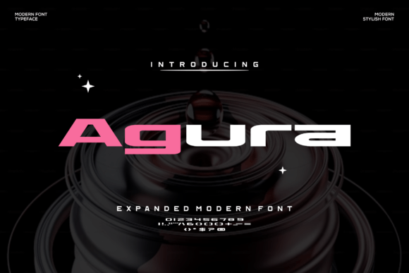 Agura: A Display Font That Brings Bold Character to Digital Design