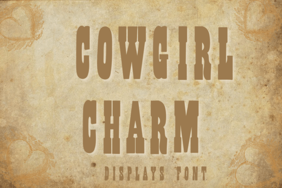 Cowgirl Charm Font: A Display Typeface Built for Digital Branding