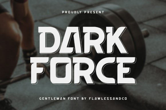 Dark Force: A Designer’s Take on Racing Typography for Real Branding