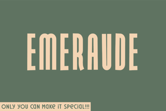 Emeraude: A Font That Elevates Editorial Design