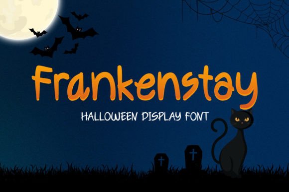 Frankenstay Font: A Spooky Typeface for Small Business Branding
