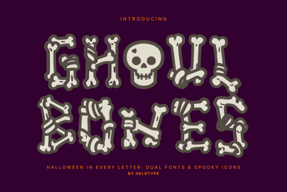 Ghoul Bones: A Display Font for Handmade Sellers