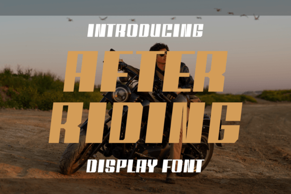 How After Riding Font Gives Small Brands a Bold Voice