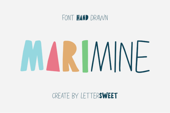 Marimine: A Hand-Crafted Display Font for Brand Identity