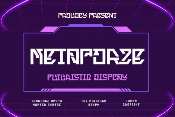 Metaporze: A Display Font for Future-Focused Brands