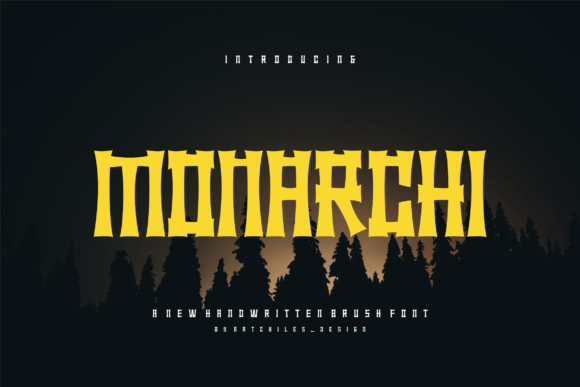 Monarchi: A Display Font That Brings Modern Elegance to Small Business Branding