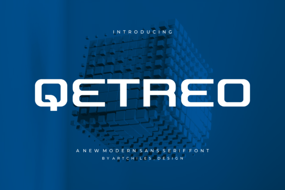 Qetreo: A Display Font for Modern Editorial Design