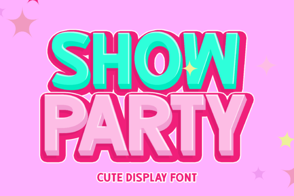 Show Party: A Designer’s Honest Take on a Playful Display Font