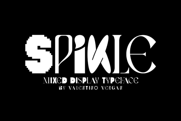 Spikle Display Font for Crafters and Handmade Product Sellers