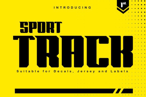 Sport Track Font: Bold Display Typeface for Campaigns That Cut Through