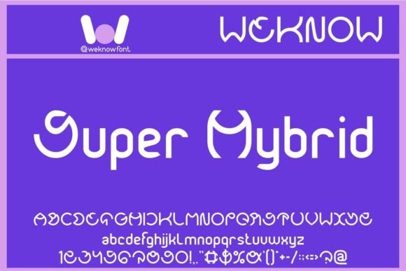Super Hybrid: A Display Font That Earns Its Place in Your Toolkit