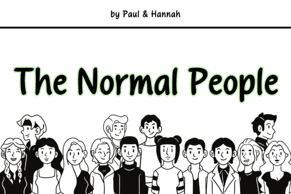 The Normal People Font Review: A Playful Display Typeface for Campaign Design