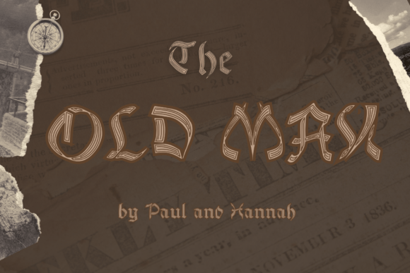 The Old Man Font: A Display Typeface Built for Campaigns That Demand Attention