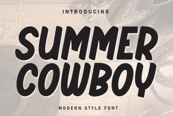 Why Summer Cowboy Typeface Gives Your Brand a Western Edge